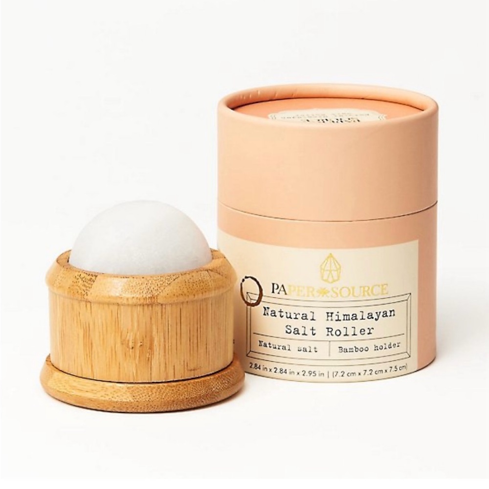 New with tags paper source natural Himalayan salt roller